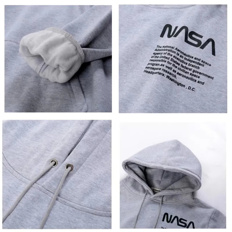 Embroidered NASAs Hoodie